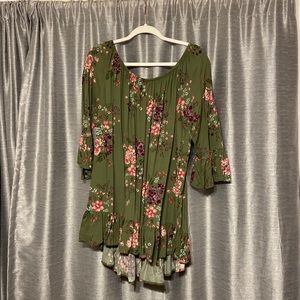 Floral tunic